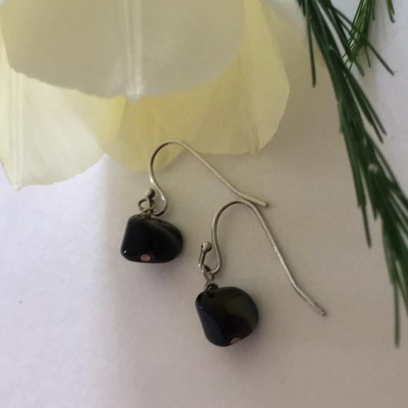 New Gemstone earrings with SS hooks. Last price.💕 - Picture 4 of 7